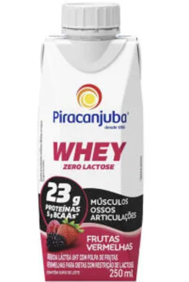 [Cliente Ouro] Bebida Láctea Piracanjuba Whey | R$2,95