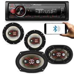 Som Automotivo Pioneer MVH-S218BT | R$296