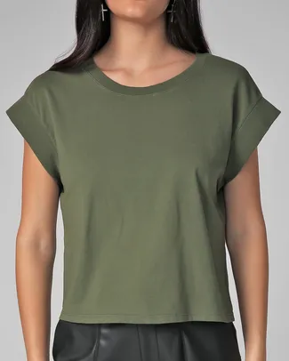 Blusa Feminina sem Manga Verde Pool by Riachuelo