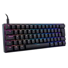 Teclado Mecânico Gamer Husky Gaming Blizzard, 60%, RGB, Switch Gateron Brown, ABNT2, Preto - HGMO025