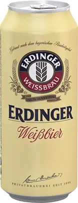 Cerveja Erdinger, Weissbier, Lata, 500ml 1un