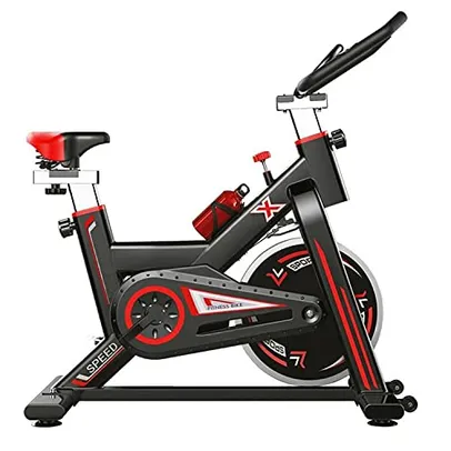 Bicicleta Spinning Mecânica New Speed Q50 Vermelha/Preta