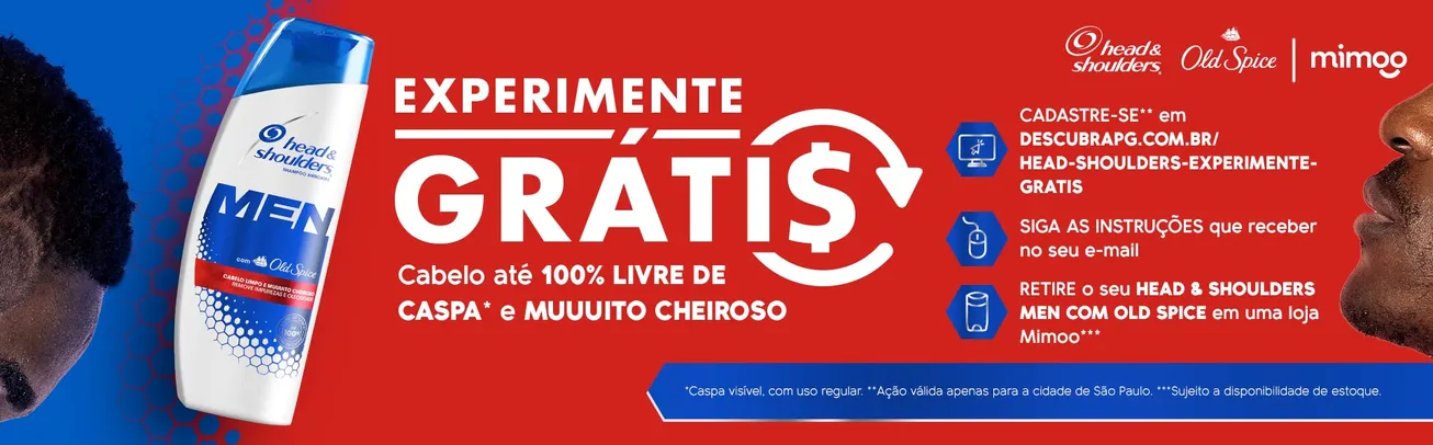 [SP] Head Shoulders Experimente Gratis - Descubra P&G