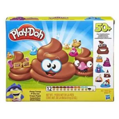 Conjunto Massinha Play-Doh Caquinhas Divertidas Hasbro | R$56