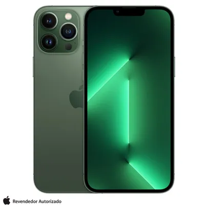 iPhone 13 Pro Max Apple (128GB) Verde Alpino, Tela de 6,7", 5G e Câmera Tripla de 12 MP