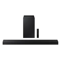 Soundbar Samsung HW-A555 410W 2.1 Canais DTS Virtual:X Som Surround Bluetooth Subwoofer Wireless