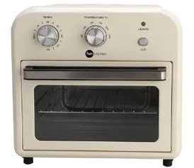 [AME SC R$ 175] Forno e Fritadeira sem Óleo Fun Kitchen 10L Creme - 127v