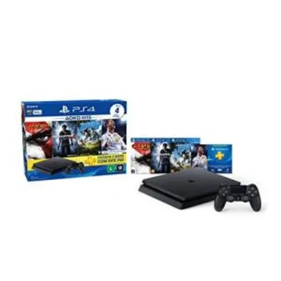 Kit: PlayStation 4 (500gb) com 4 Jogos