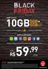 Claro Controle 10GB Black Friday