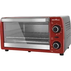 [Reembalado] Forno Elétrico Britânia BFE 10 Litros Vermelho | R$ 69