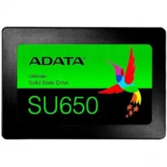 SSD Adata SU650, 120GB, Sata III, Leitura 520MBs e Gravação 450MBs, ASU650SS-120GT-R - IMP