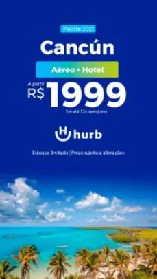 Pacote Cancún - 2021: Aéreo + Hotel com All Inclusive e várias opções de saída , a partir de R$1.999