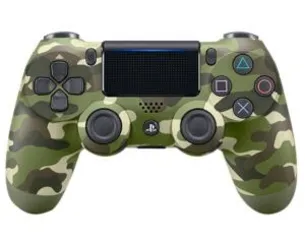 [APP 175,88] [CLUB LU] Controle sem Fio Dualshock 4 p/ PS4 - VERDE CAMUFLADO