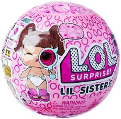 Boneca Lol 5 Surpresas Lil Sister Ball Candide | R$60