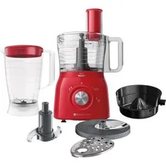 [APP Sou Barato] Multiprocessador com Liquidificador Philips Viva Vermelho Ri7631,41 - 650W - R$135