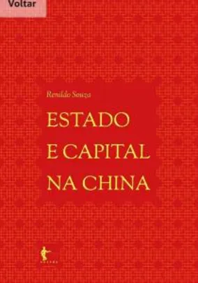 E-book "Estado e capital na China"