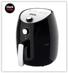 Fritadeira Sem Óleo Air fryer eos Chef Gourmet 4 Litros Preto com Cinza EAF40S 110V