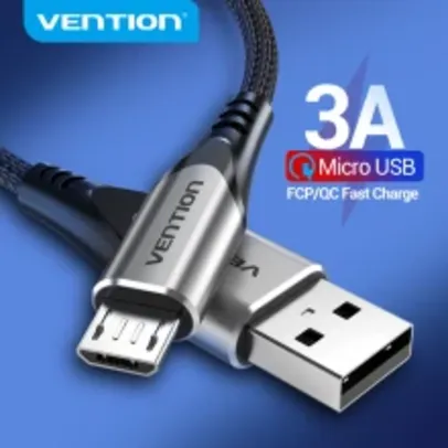 [NOVOS USUARIOS] Vention USB tipo C 3A | R$0,06