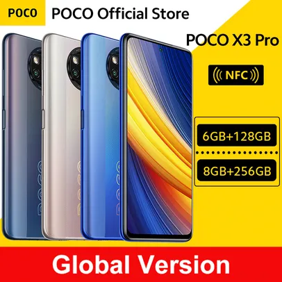 Global Version POCO X3 Pro 128GB / 256GB Snapdragon 860 Smartphone 