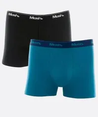 [Somente G] Kit 2 cuecas Boxer Masculina Algodão Mash - R$13