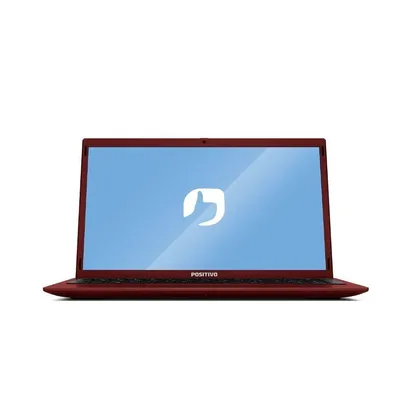 Foto do produto Notebook Positivo Motion Red C464F Celeron 4GB 64 Gb 14.1