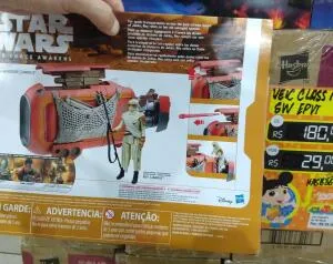 [Loja fisica] Brinquedo star wars ep. VI R$29