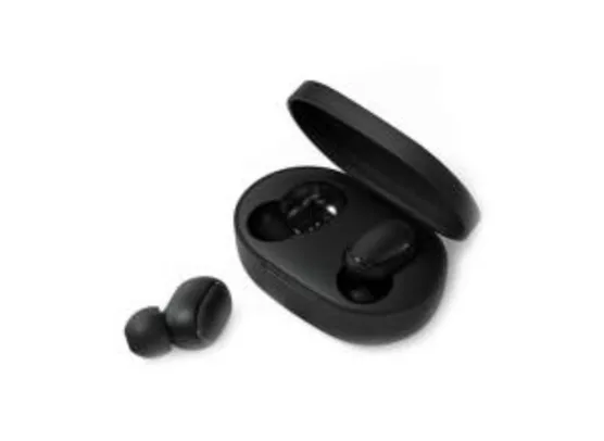 Xiaomi Airdots Basic TWS bluetooth 5.0 Earphone Mi True Wireless Earbuds Global Version Bilateral Call Stereo with Charging Box - Black R$75