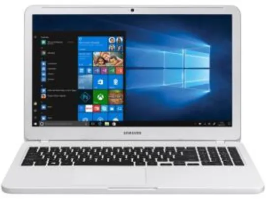 Notebook Samsung Core i5-8250U 8GB 1TB Placa de Vídeo 2GB Tela 15.6” Windows 10 Expert X40 NP350XAA-XD1BR - R$2383