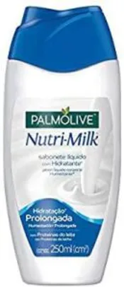 [PRIME + Rec] Sabonete Líquido Palmolive Nutri-Milk Hidratante 250ml | R$3,59