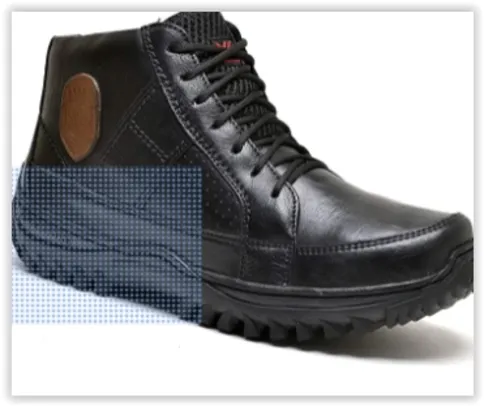 Bota Adventure Masculina Sandro Moscoloni Dewey Preta R$ 100