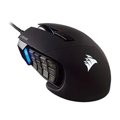 Mouse Gamer Corsair SCIMITAR PRO RGB - 17 Botões, 16000DPI, Preto - CH-9304111-NA