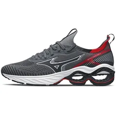 Tênis de Corrida Masculino Mizuno Wave Invictus 3 Cinza