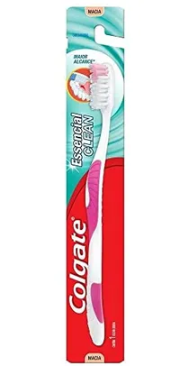 [Recorrência] [[+Por- R$3 ] Colgate Escova Dental Essencial Clean, Cores Sortidas