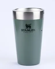 Copo térmico de cerveja Stanley | 473ml [verde, branco e preto]