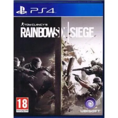 [Cartão Americanas] Game - Tom Clancys Rainbow Six Siege - PS4 - R$72