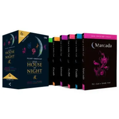 Livro - Box House of Night - Slim: Coleção completa v.1 (livros 1 a 6) R$70