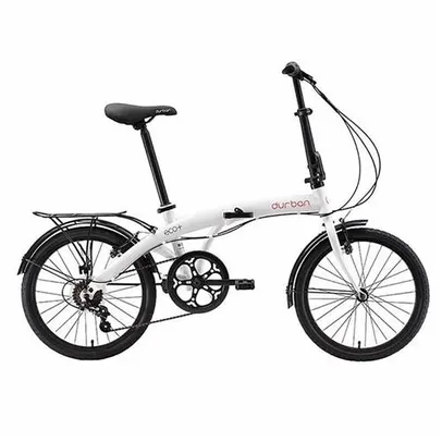 Bike Bicicleta Dobrável de Passeio DURBAN Eco+ Aro 20`` 6 Marchas | R$1.791