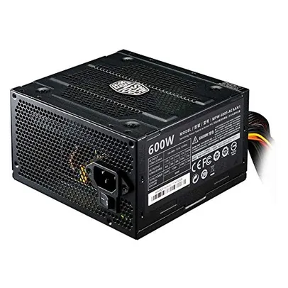 Fonte Cooler Master Elite V3 Full Range 600W (sem cabo de força), PFC Ativo