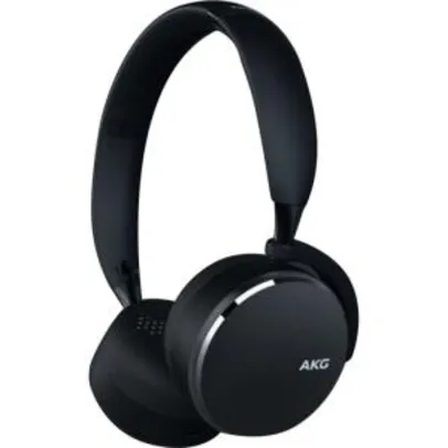 Fone De Ouvido Estéreo Bluetooth On Ear AKG Y500 - Preto | R$384