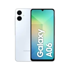 Smartphone Samsung Galaxy A06 128GB, 4GB RAM, Processador Octa-Core, Bateria de 5000mAh, Tela Infinita de 6.7, Câmera Traseira Dupla, Dual Chip - Bran