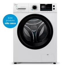 [Santander] Máquina De Lavar 11kg Midea Stormwash Branca Inverter Cor Branco 220V