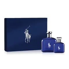 [AME R$ 303 ] Coffret Perfume Mascu Polo Blue Eau De Toil 125ML +40 ML