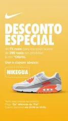 Cupom de Desconto NIKE R$75,00 OFF .