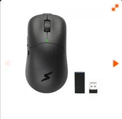 Mouse Gamer SuperFrame Flick Pro, Wireless/Bluetooth, Sensor Pixart 3395, 26.000 DPI, 5 Botões, Black