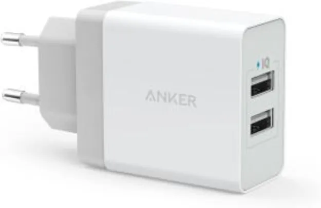 [Prime] Carregador de tomada PowerPort, 2 portas USB R$ 70