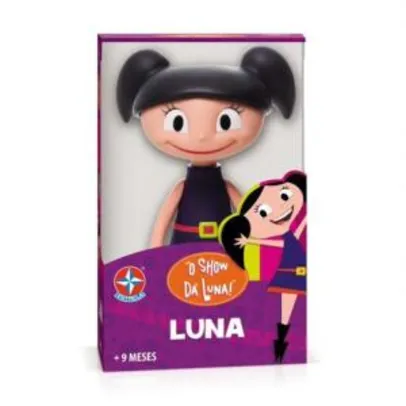 Saindo por R$ 50: Boneca Luna em Vinil Estrela - R$50 | Pelando