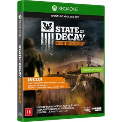 [Americanas] Game State Of Decay: Year One Survival - XBOX ONE por R$ 32