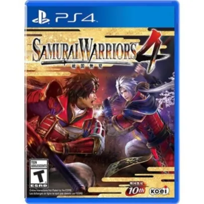 Samurai Warriors 4 (PS4) por R$34