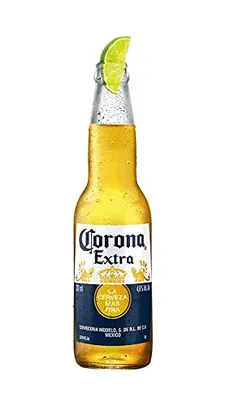 Cerveja Corona Extra 330ml Long Neck 1 Garrafa de plástico será reciclada