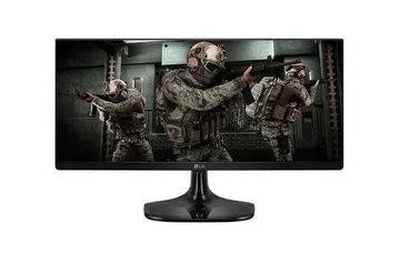 Monitor LED 25'' Gamer LG MBR 25UM58G 2560 x 1080 UltraWide IPS Full HD 1ms